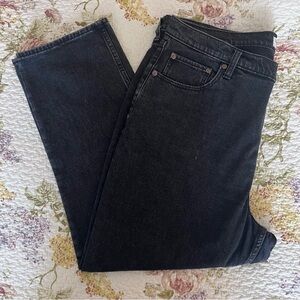 Abercrombie & Fitch The Ankle Straight Ultra High Rise Jeans Size 34